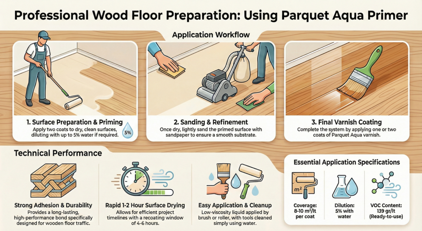 Infographic Parquet Aqua Primer